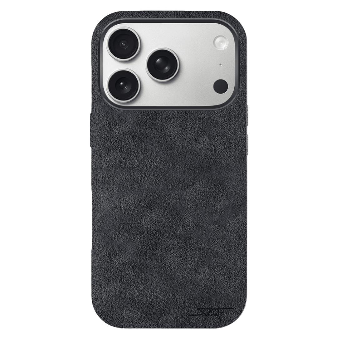 iPhone | Grey Alcantara Case | GHOST Series
