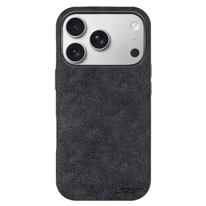 iPhone | Grey Alcantara Case | GHOST Series