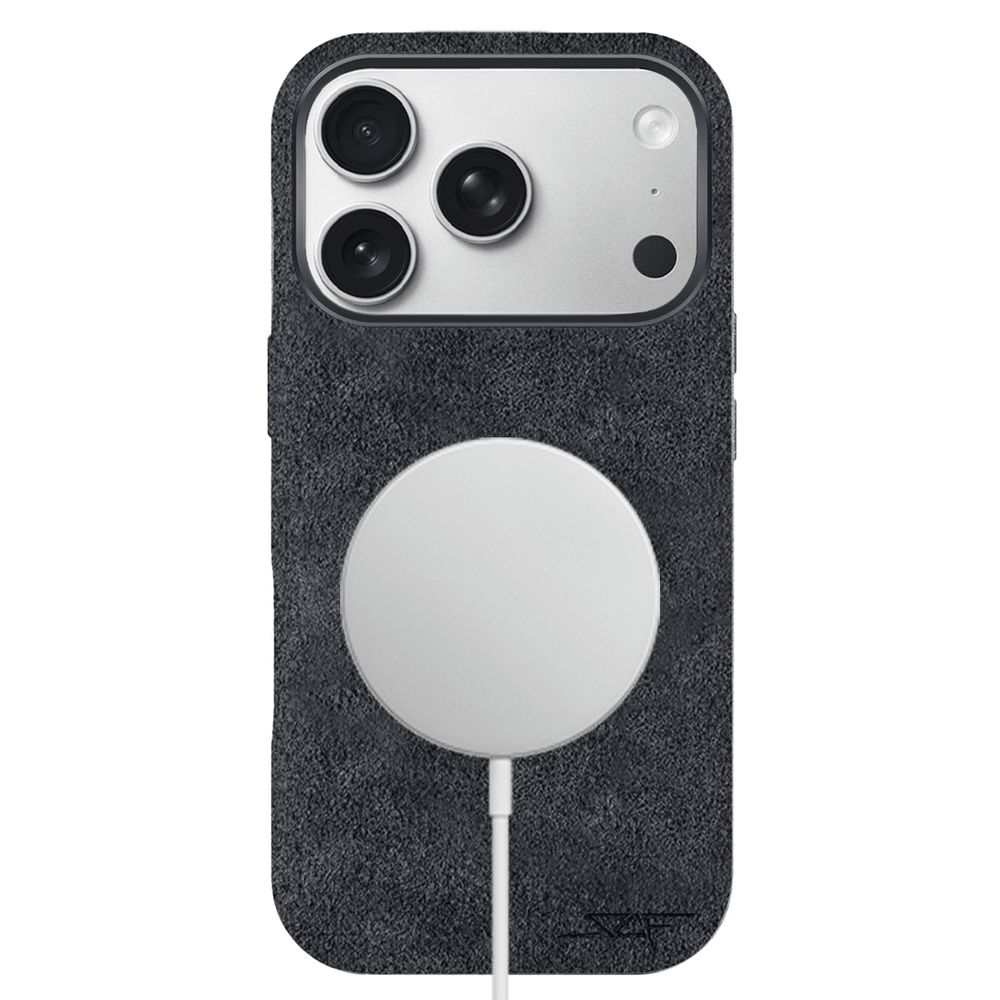 iPhone | Grey Alcantara Case | GHOST Series