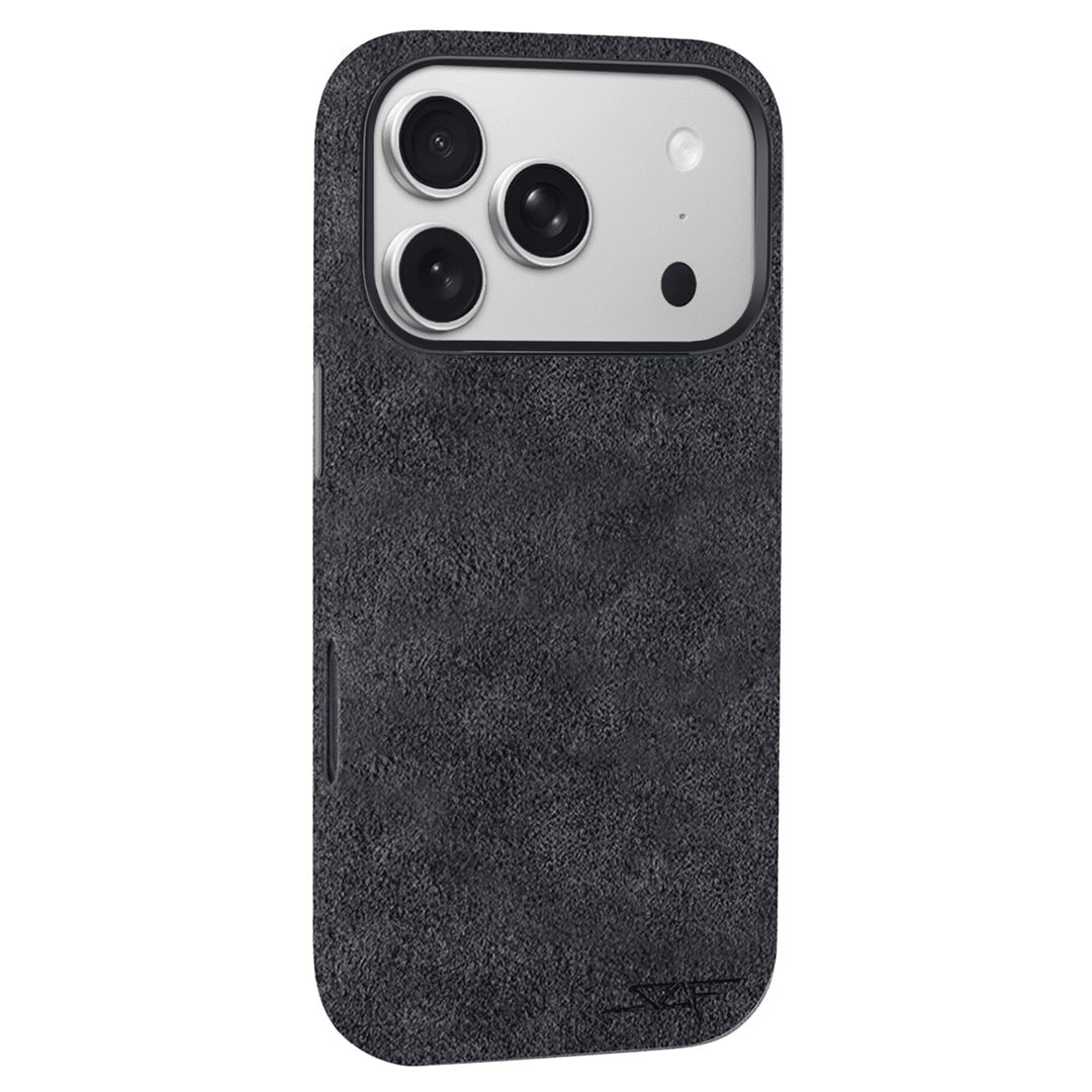 Ghost Series Alcantara Case, Grey Alcantara / iPhone 17 Pro Max Ghost Series Alcantara Case, Grey Alcantara / iPhone 17 Pro Max