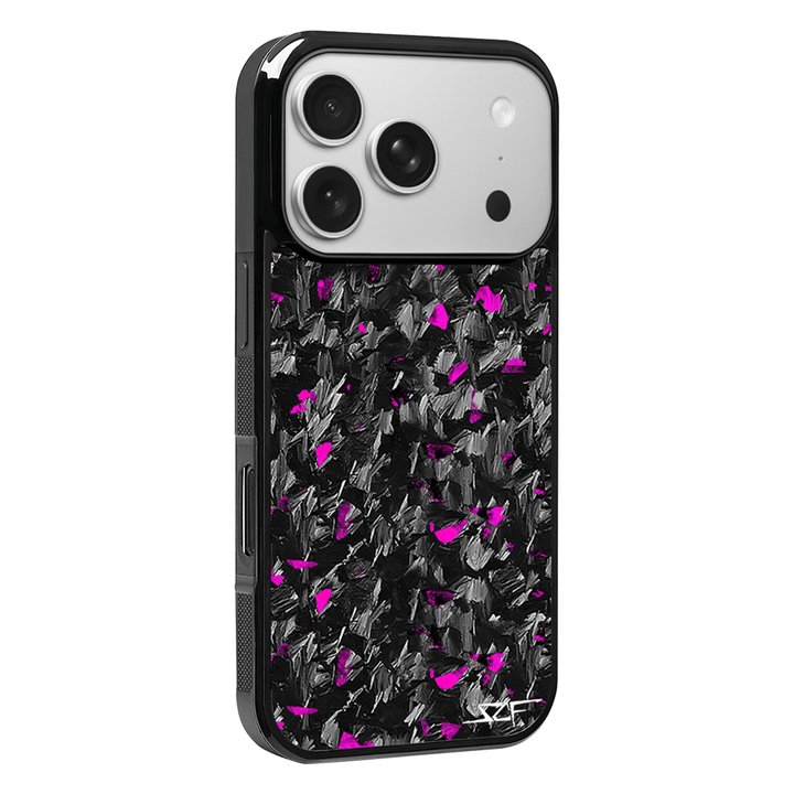 iPhone | Purple Flake Real Forged Carbon Fiber Phone Case | CLASSIC Series