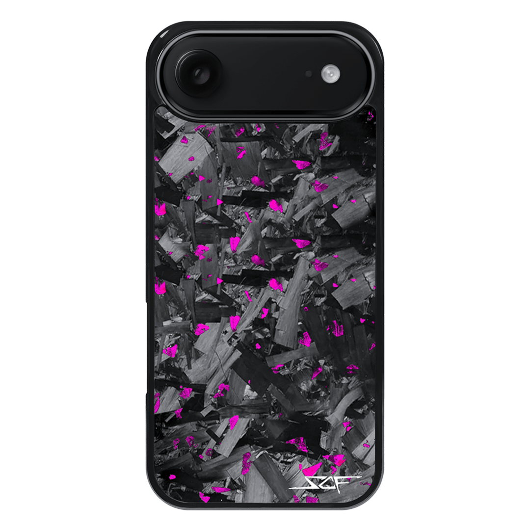 iPhone | Purple Flake Real Forged Chunk Carbon Fiber Phone Case | CLASSIC Series