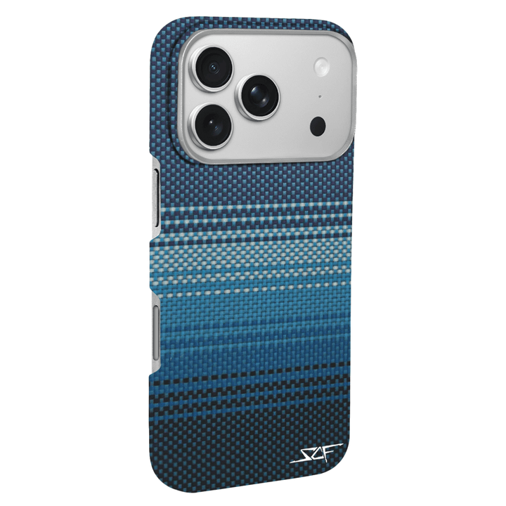 iPhone | Radiant Blue Aramid Fiber Case | GHOST Series