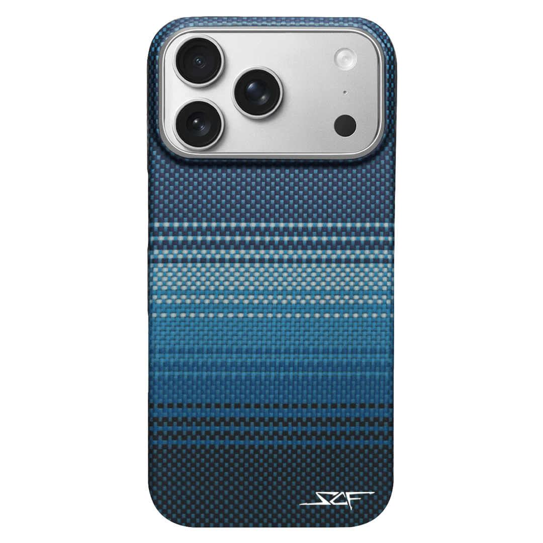 iPhone | Radiant Blue Aramid Fiber Case | GHOST Series