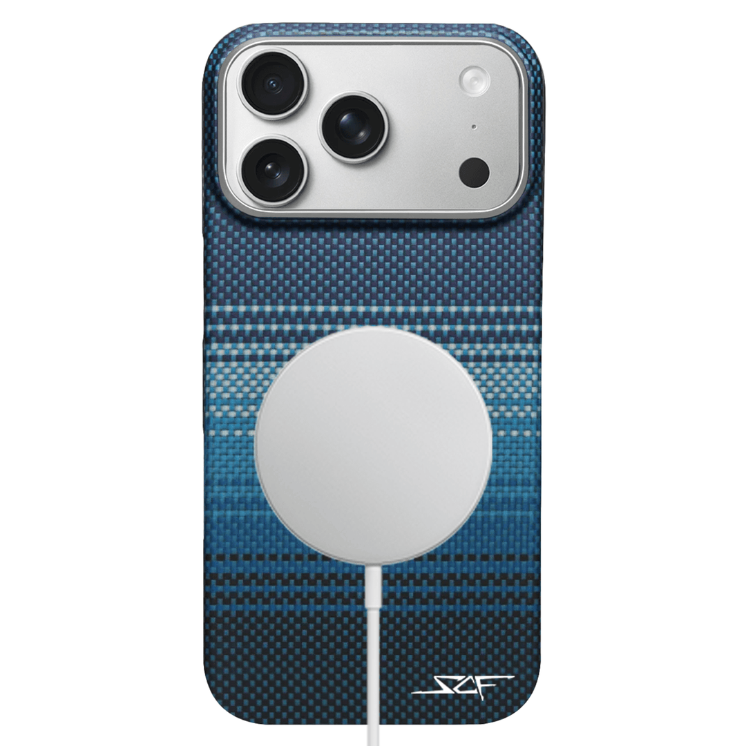 iPhone | Radiant Blue Aramid Fiber Case | GHOST Series
