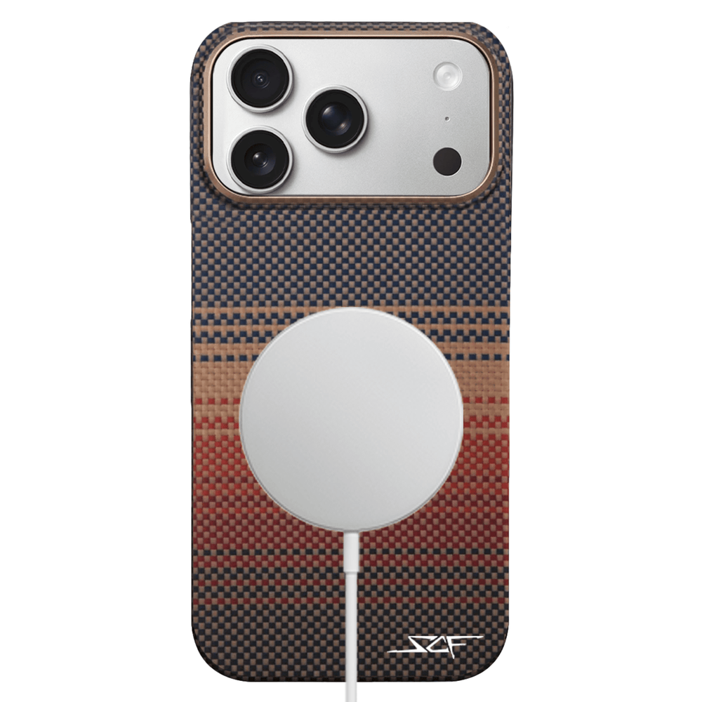 iPhone | Radiant Orange Aramid Fiber Case | GHOST Series