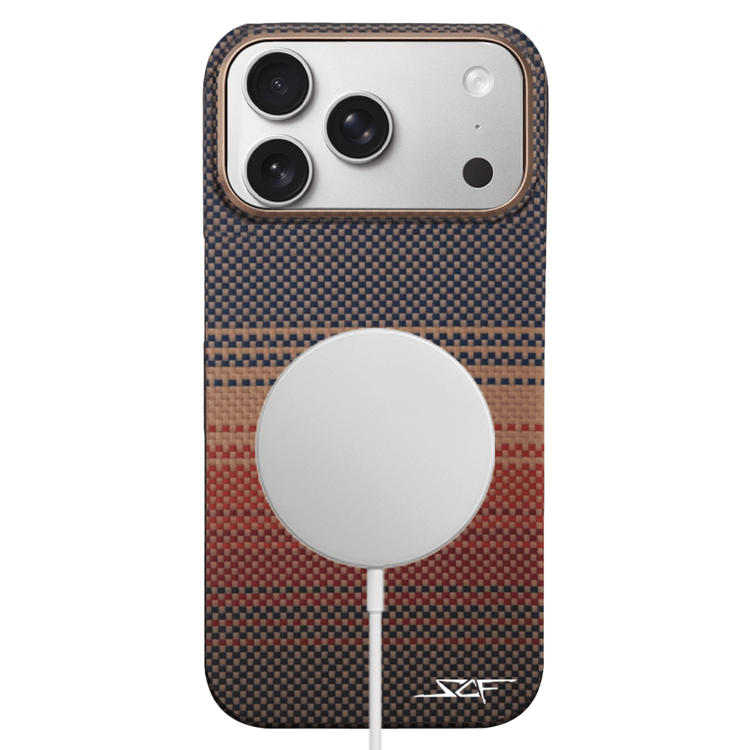 iPhone | Radiant Orange Aramid Fiber Case | GHOST Series