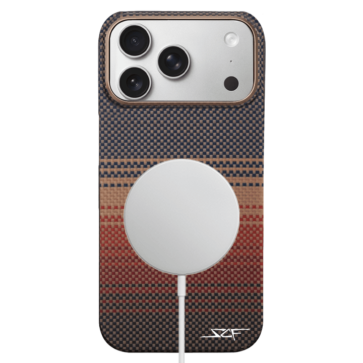 iPhone | Radiant Orange Aramid Fiber Case | GHOST Series