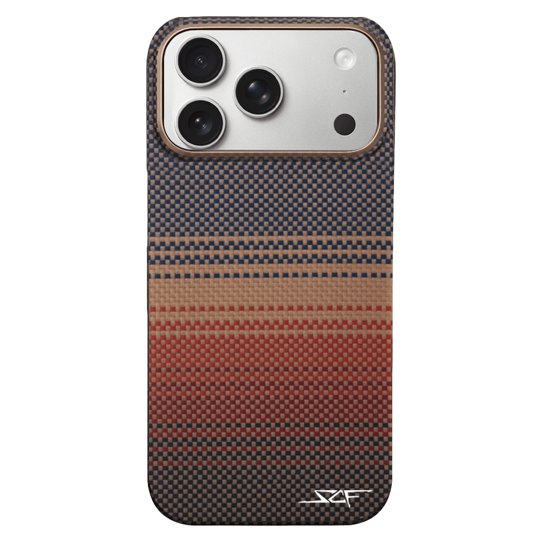 iPhone | Radiant Orange Aramid Fiber Case | GHOST Series