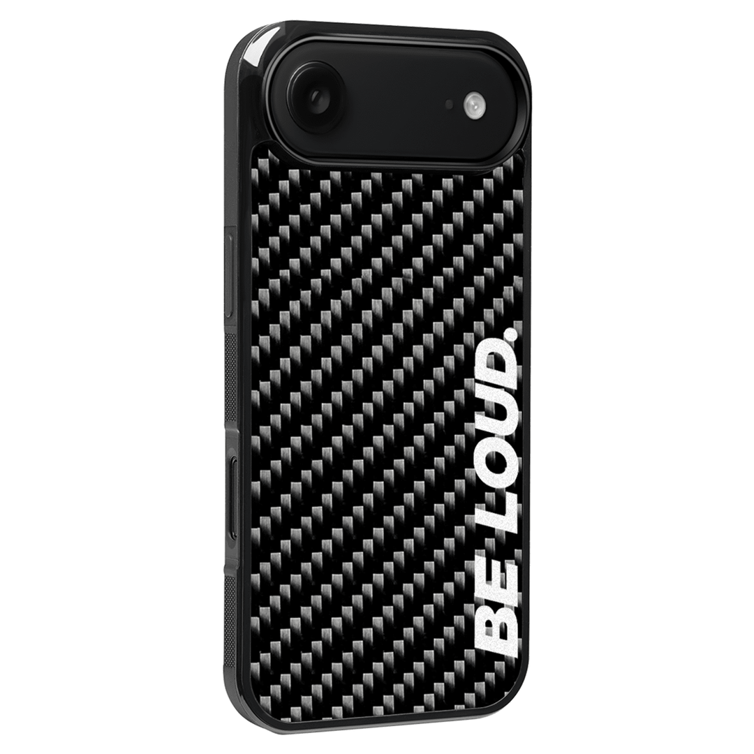 iPhone | Real Carbon Fiber Case | BE LOUD. x SCF