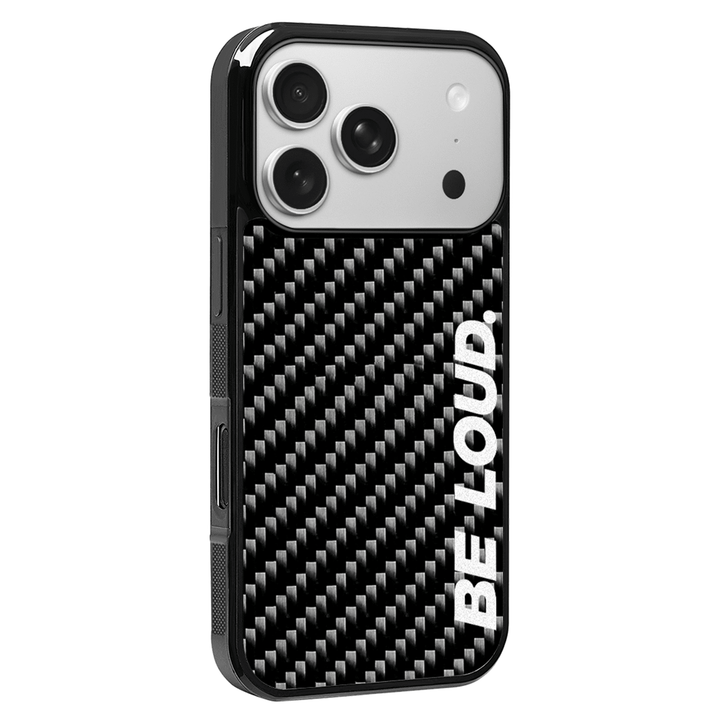 iPhone | Real Carbon Fiber Case | BE LOUD. x SCF