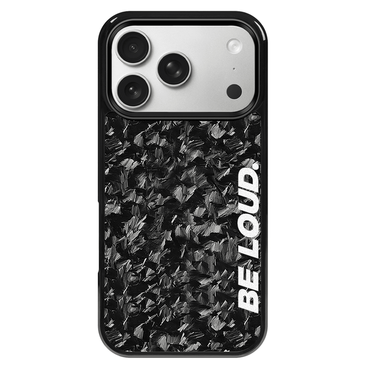 iPhone | Real Forged Carbon Fiber Case | BE LOUD. x SCF