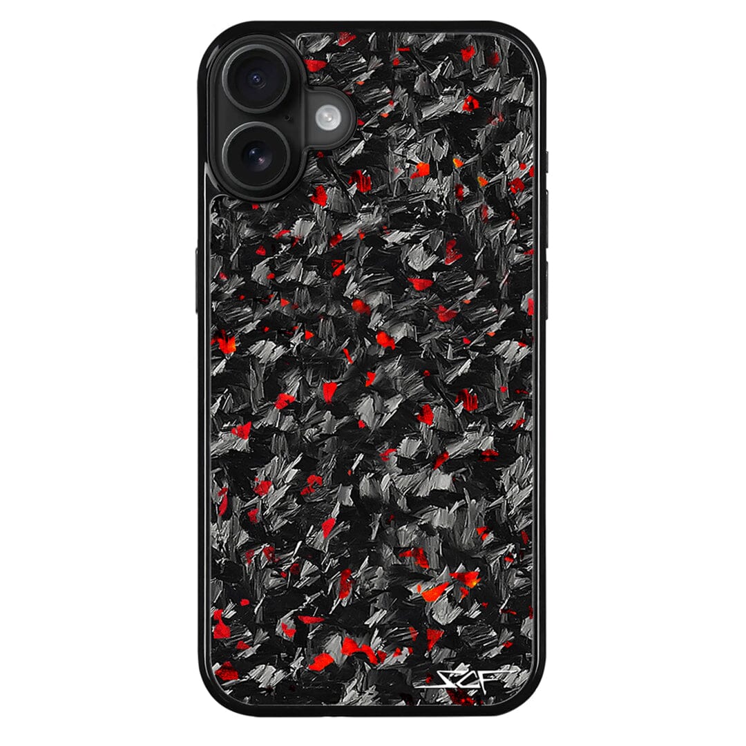 iPhone | Red Flake Forged Carbon Fiber Case | CLASSIC Series iPhone 14 iPhone | Red Flake Forged Carbon Fiber Case | CLASSIC Series iPhone 14