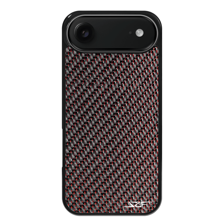 iPhone | Red Lace Real Carbon Fiber Phone Case | CLASSIC Series