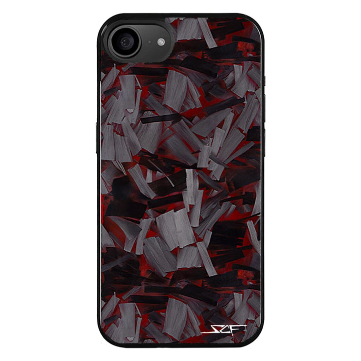 iPhone | Red Lava Forged Carbon Fiber Phone Case | CLASSIC Series