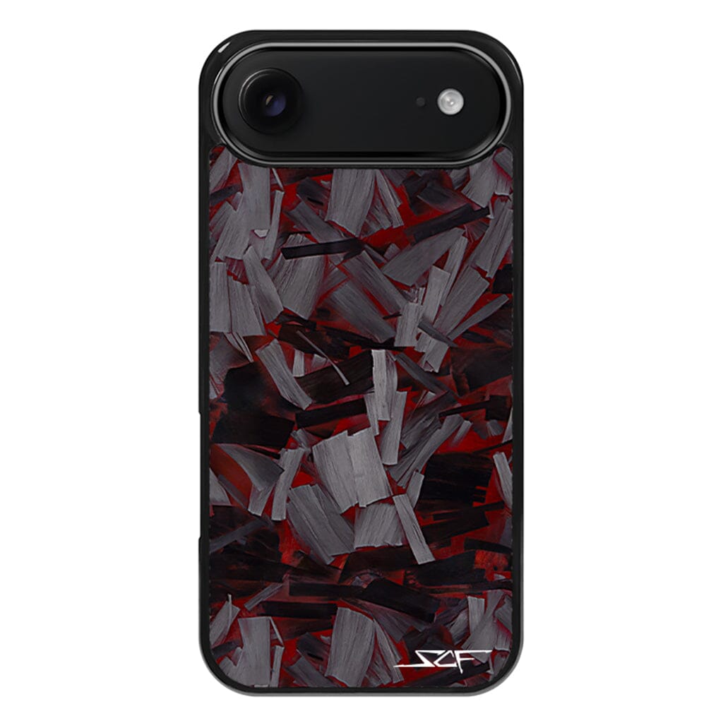 iPhone | Red Lava Forged Carbon Fiber Phone Case | CLASSIC Series
