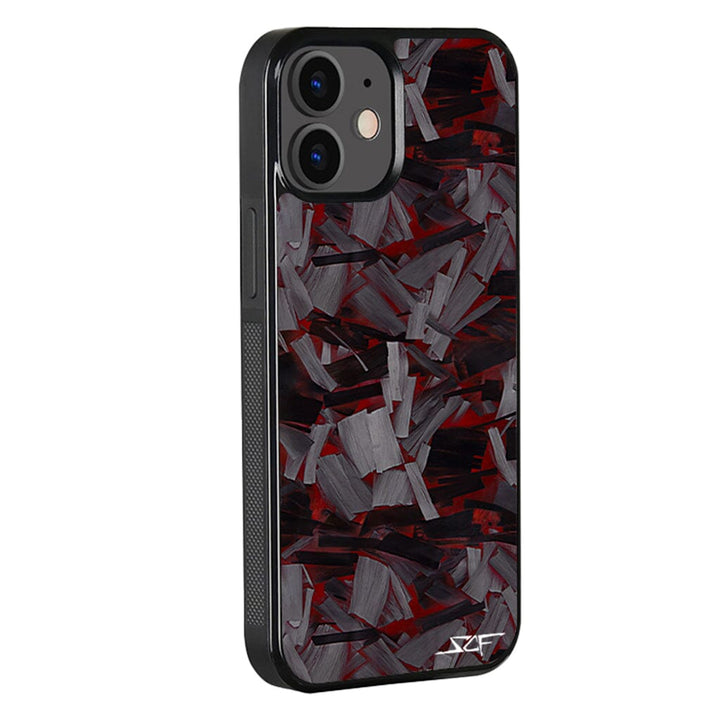 iPhone | Red Lava Forged Carbon Fiber Phone Case | CLASSIC Series