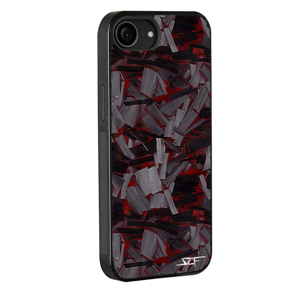 iPhone | Red Lava Forged Carbon Fiber Phone Case | CLASSIC Series