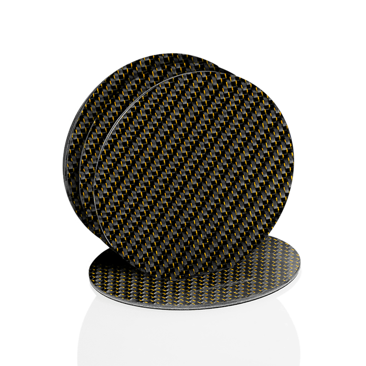 Lace Carbon Fiber Coaster Set