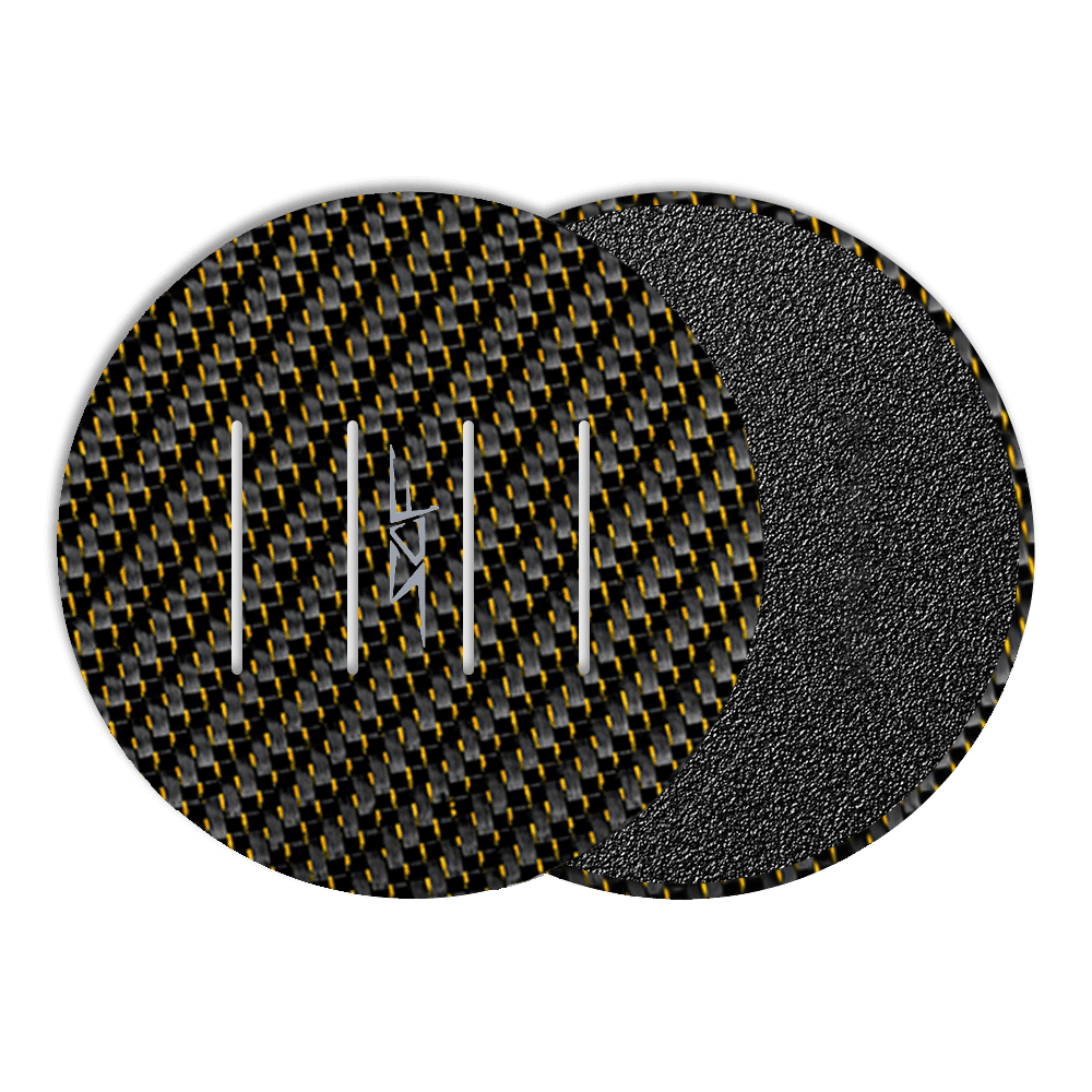 Lace Carbon Fiber Coaster Set