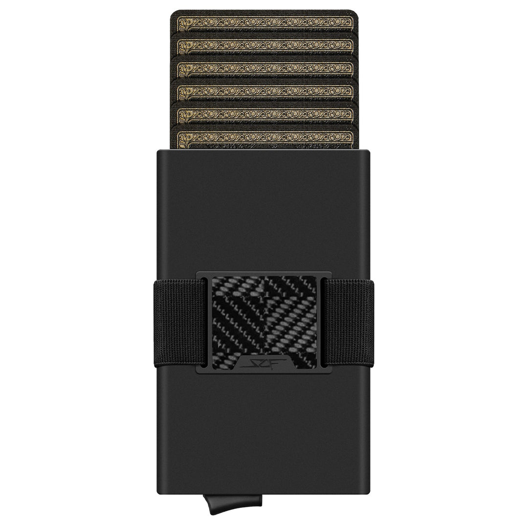 Carbon Fiber Pop Up Wallet | CLASSIC Series - 3D Carbon Fiber