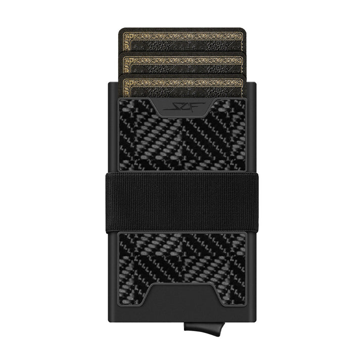 Pro Carbon Fiber Pop-Up Wallet - 3D Carbon Fiber