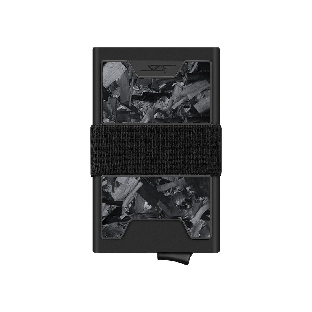 Pro Carbon Fiber Pop-Up Wallet - Forged Chunk Carbon Fiber