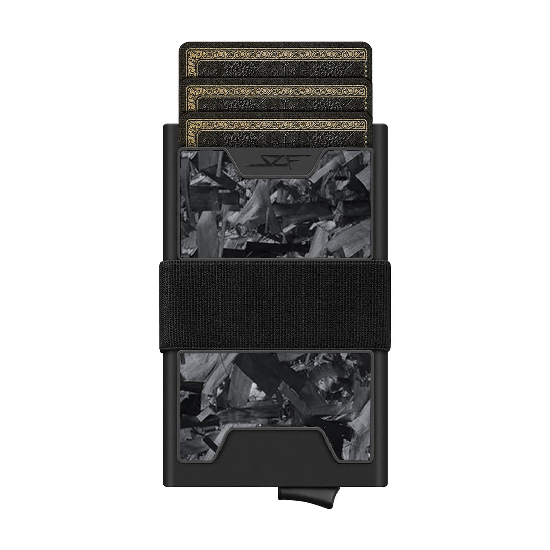 Pro Carbon Fiber Pop-Up Wallet - Forged Chunk Carbon Fiber