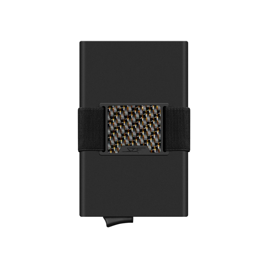 Pro Carbon Fiber Pop-Up Wallet - Gold Lace Carbon