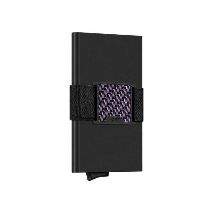 Pro Carbon Fiber Pop-Up Wallet - Purple Lace Carbon
