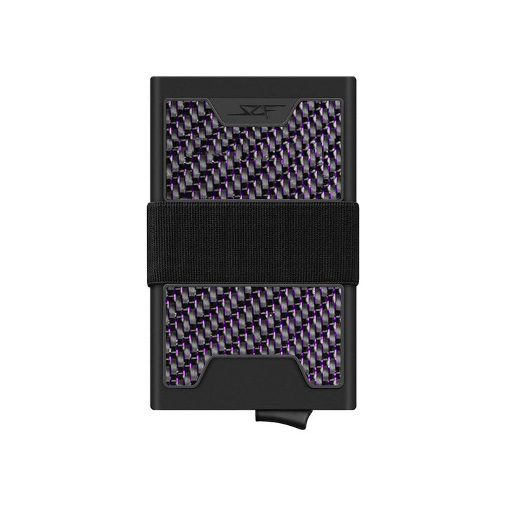 Pro Carbon Fiber Pop-Up Wallet - Purple Lace Carbon