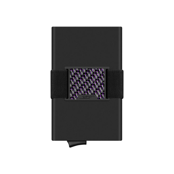 Pro Carbon Fiber Pop-Up Wallet - Purple Lace Carbon
