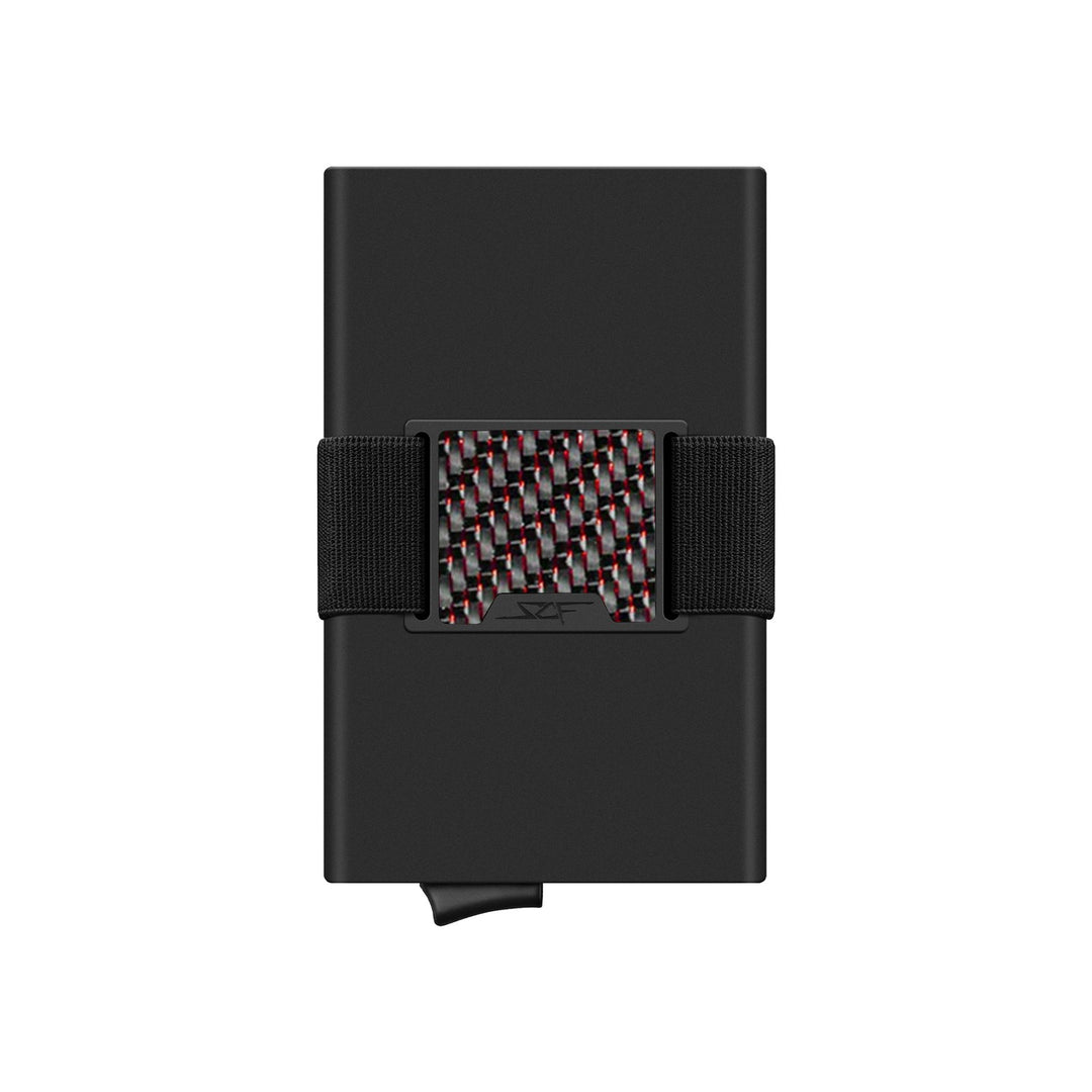 Pro Carbon Fiber Pop-Up Wallet - Red Lace Carbon