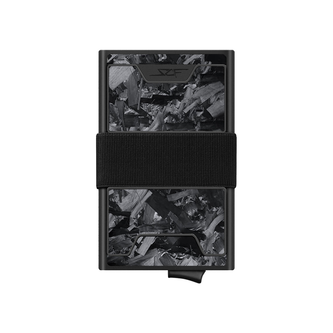 Carbon Fiber Pop Up Wallet | ULTRA Series - Forged Chunk Carbon Fiber