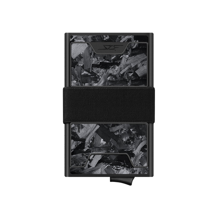 Carbon Fiber Pop Up Wallet | ULTRA Series - Forged Chunk Carbon Fiber