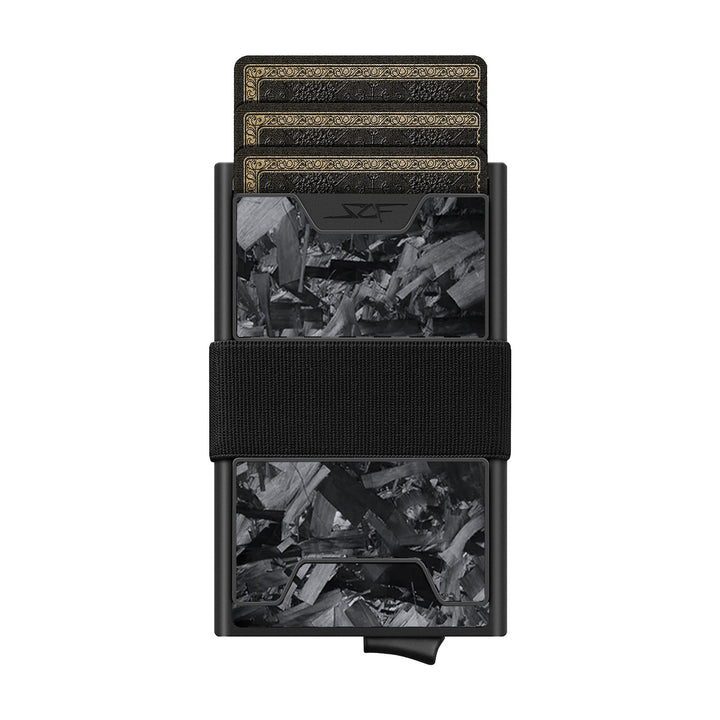 Carbon Fiber Pop Up Wallet | ULTRA Series - Forged Chunk Carbon Fiber