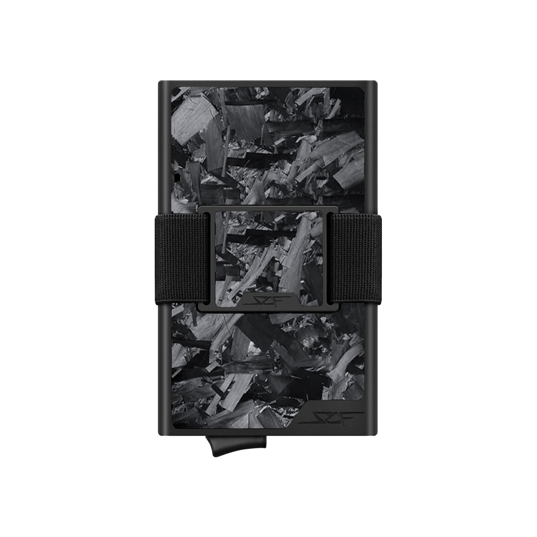 Carbon Fiber Pop Up Wallet | ULTRA Series - Forged Chunk Carbon Fiber