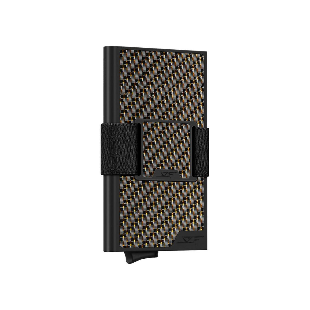 Carbon Fiber Pop Up Wallet | ULTRA Series - Gold Lace Carbon