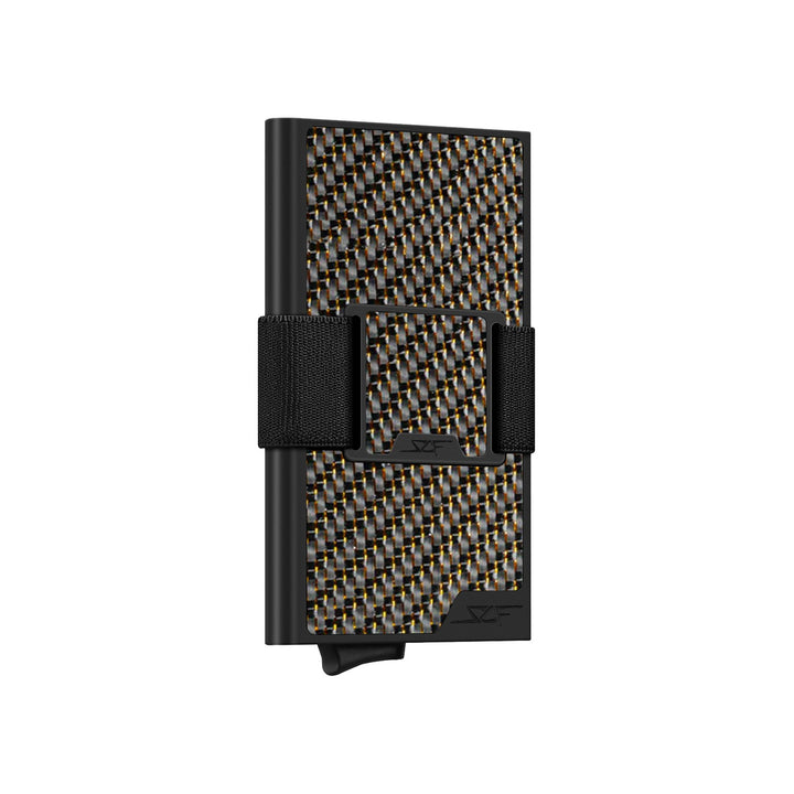 Carbon Fiber Pop Up Wallet | ULTRA Series - Gold Lace Carbon