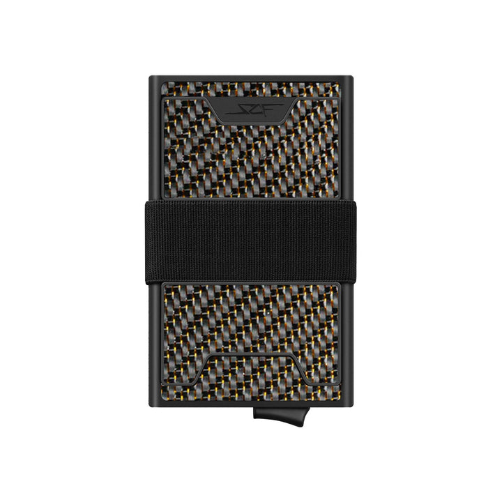Carbon Fiber Pop Up Wallet | ULTRA Series - Gold Lace Carbon