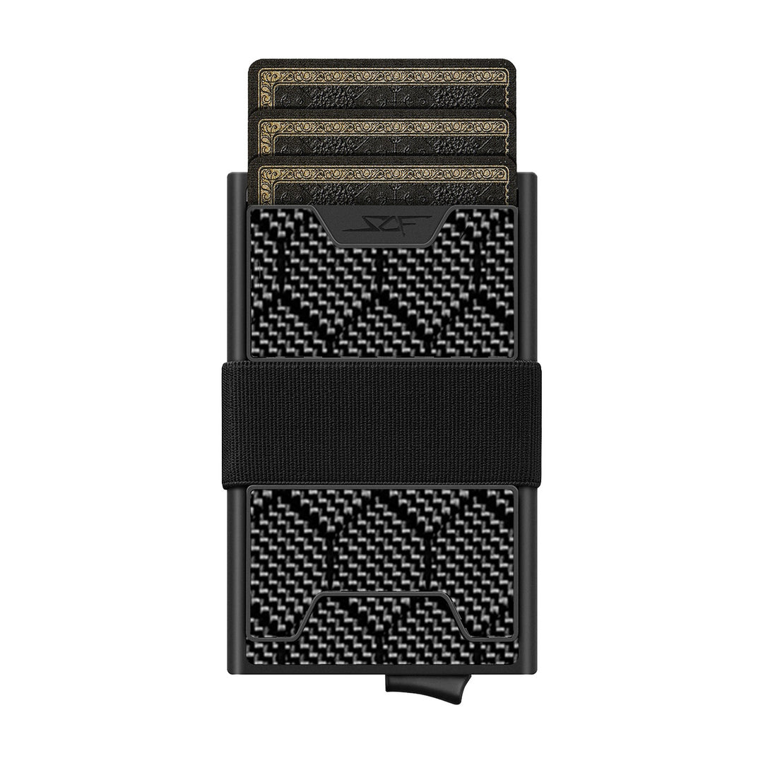 Carbon Fiber Pop Up Wallet | ULTRA Series - Honeycomb Carbon Fiber