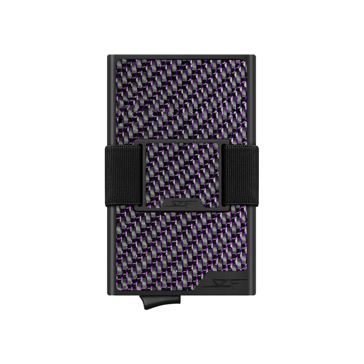 Carbon Fiber Pop Up Wallet | ULTRA Series - Purple Lace Carbon