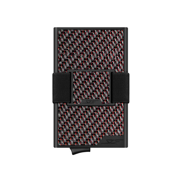 Carbon Fiber Pop Up Wallet | ULTRA Series - Red Lace Carbon