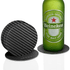 Real Carbon Fiber Coaster Set