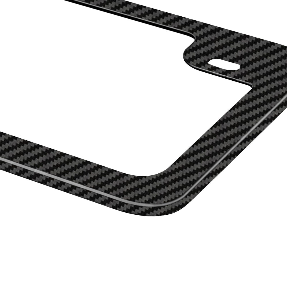 US Stock NT Real 100% 3K Carbon Fiber Universal License Plate Frame For Motorcycle Available In CA - Foto 9