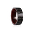 Real Carbon Fiber Ring | Wood Inlay | Slate Series
