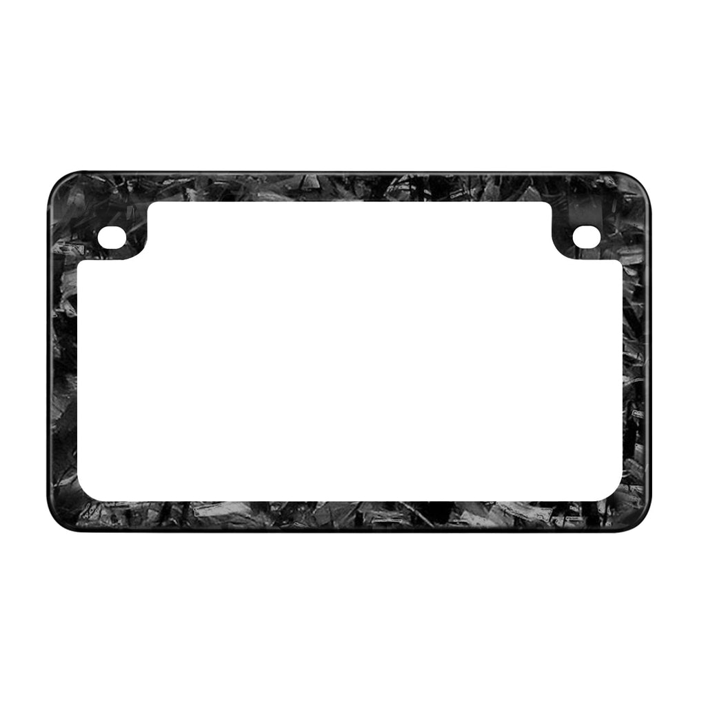 Forged Motorcycle License Plate Frame