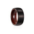 Real Forged Carbon Fiber Ring | Wood Inlay | Slate Series