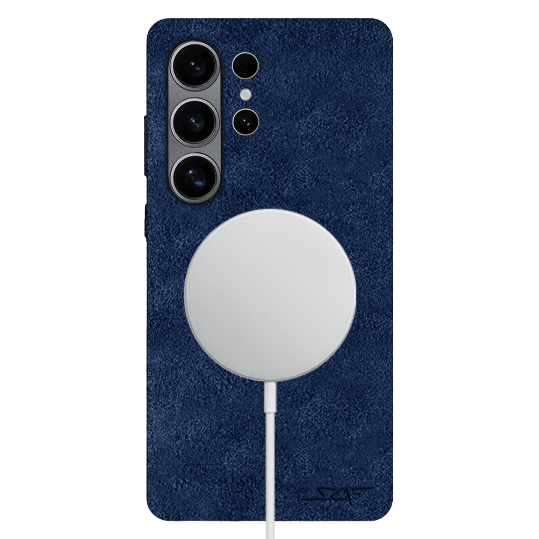 Samsung | Blue Alcantara Case | GHOST Series