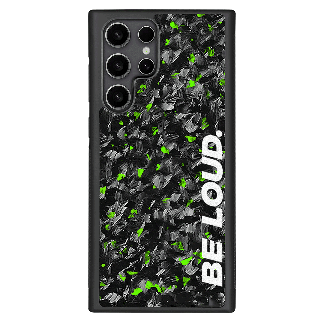 Samsung | Flake Forged Carbon Fiber Case | BE LOUD. x SCF